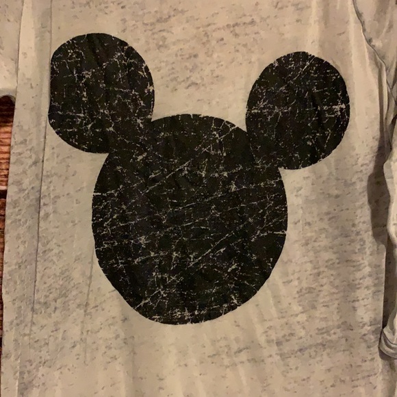 Disney Mickey Burnout Ragland Tee - Picture 3 of 4